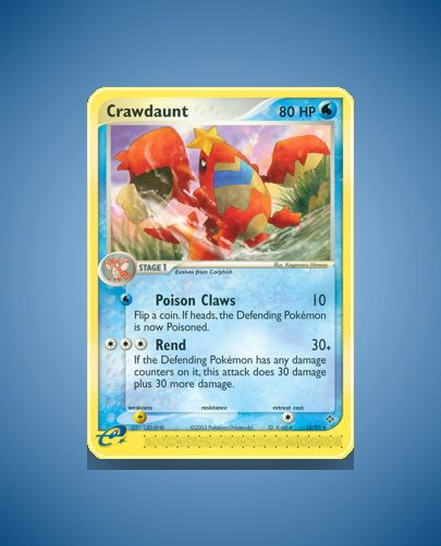 Crawdaunt (Dragon) #13