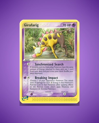 Girafarig (Dragon) #16