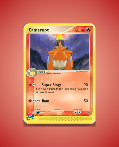 Camerupt (Dragon) #24
