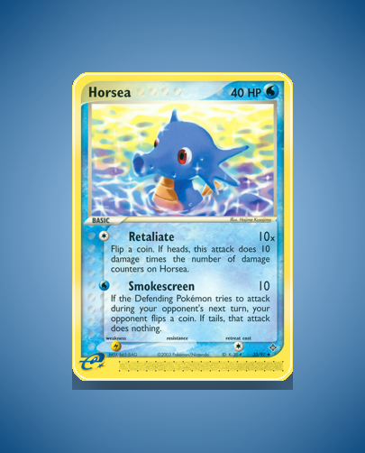 Horsea (Dragon) #33