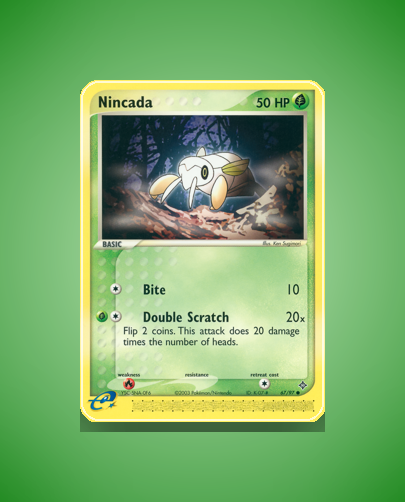 Nincada (Dragon) #67