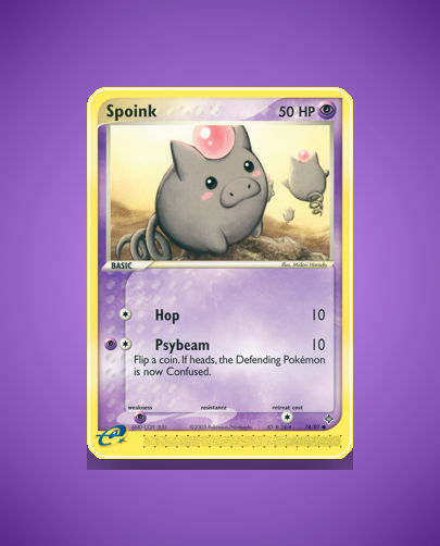 Spoink (Dragon) #74