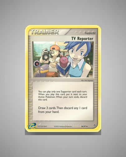 TV Reporter (Dragon) #88