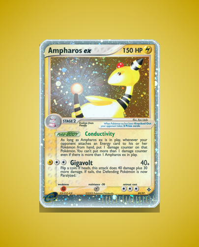 Ampharos ex (Dragon) #89