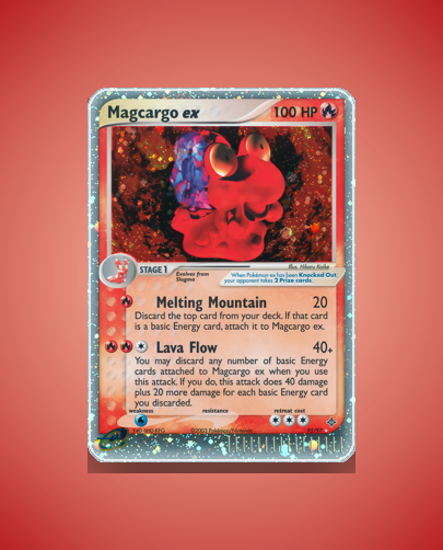 Magcargo ex (Dragon) #95