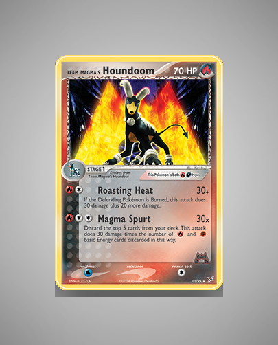 Team Magma's Houndoom (Team Magma vs Team Aqua) #10