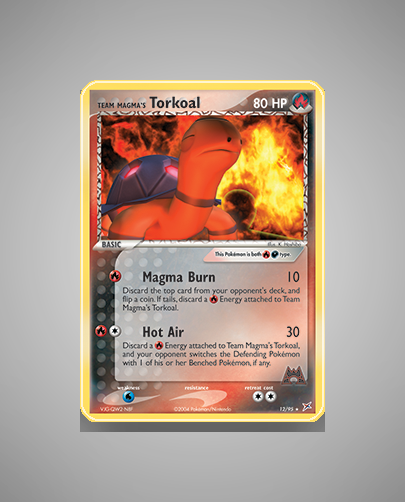 Team Magma's Torkoal (Team Magma vs Team Aqua) #12
