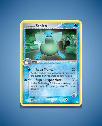 Team Aqua's Sealeo (Team Magma vs Team Aqua) #16