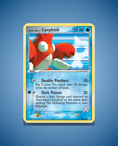 Team Aqua's Corphish (Team Magma vs Team Aqua) #26