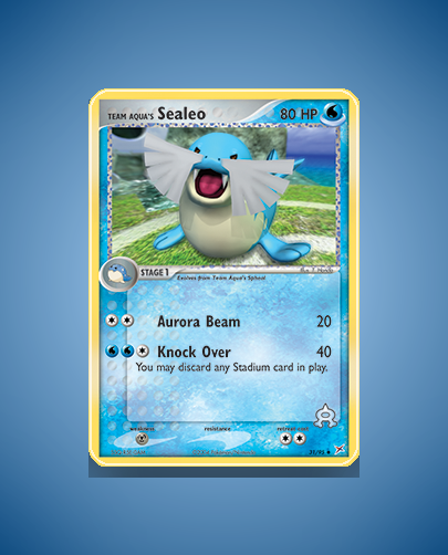 Team Aqua's Sealeo (Team Magma vs Team Aqua) #31