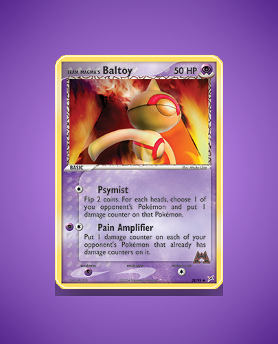 Team Magma's Baltoy (Team Magma vs Team Aqua) #32
