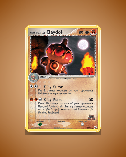 Team Magma's Claydol (Team Magma vs Team Aqua) #33