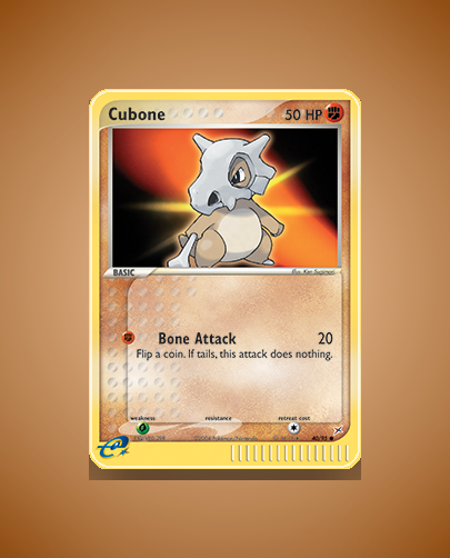Cubone (Team Magma vs Team Aqua) #40