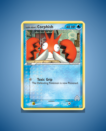 Team Aqua's Corphish (Team Magma vs Team Aqua) #50