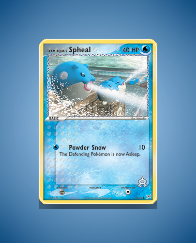 Team Aqua's Spheal (Team Magma vs Team Aqua) #56
