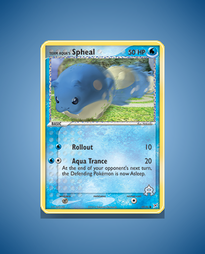 Team Aqua's Spheal (Team Magma vs Team Aqua) #57