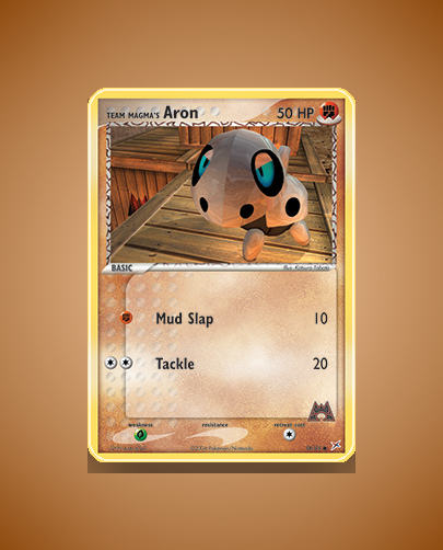Team Magma's Aron (Team Magma vs Team Aqua) #58