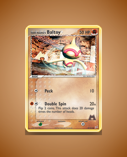 Team Magma's Baltoy (Team Magma vs Team Aqua) #60
