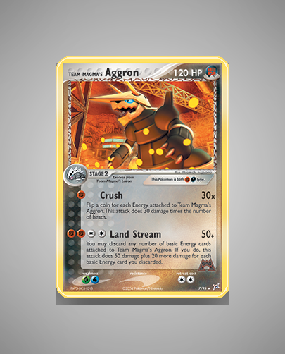 Team Magma's Aggron (Team Magma vs Team Aqua) #7