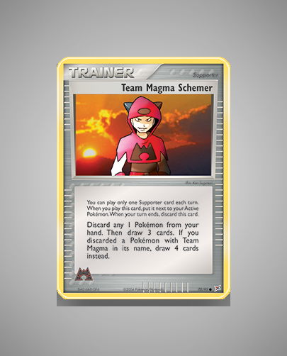 Team Magma Schemer (Team Magma vs Team Aqua) #70