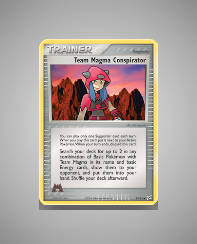Team Magma Conspirator (Team Magma vs Team Aqua) #82