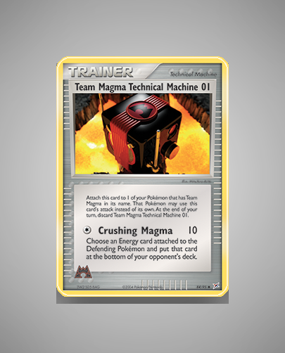 Team Magma Technical Machine 01 (Team Magma vs Team Aqua) #84