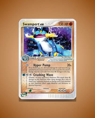 Swampert ex (Team Magma vs Team Aqua) #95