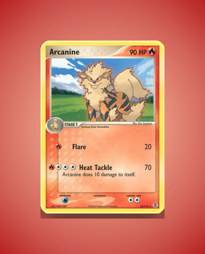 Arcanine (FireRed LeafGreen) #18
