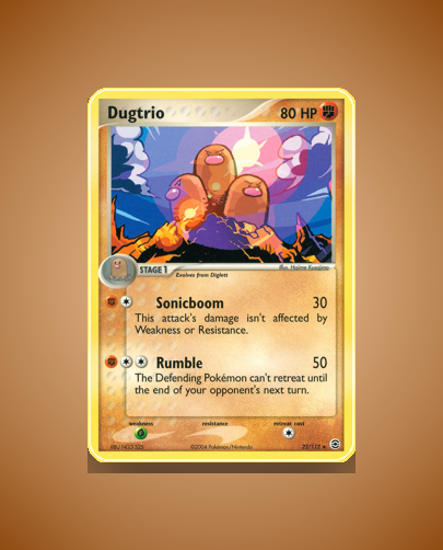 Dugtrio (FireRed LeafGreen) #22