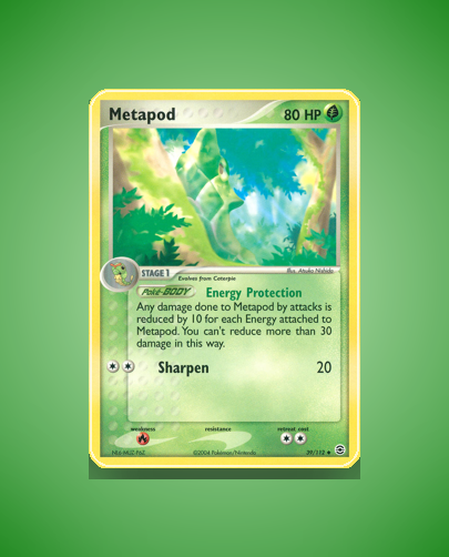 Metapod (FireRed LeafGreen) #39