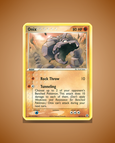 Onix (FireRed LeafGreen) #42