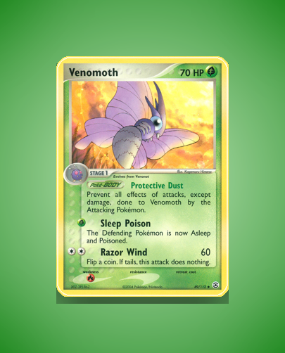 Venomoth (FireRed LeafGreen) #49