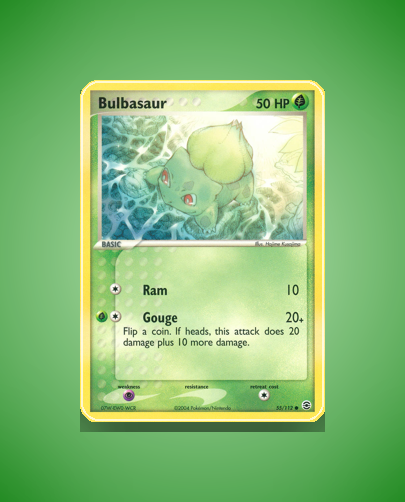 Bulbasaur (FireRed LeafGreen) #55