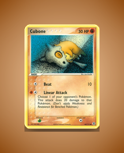Cubone (FireRed LeafGreen) #60