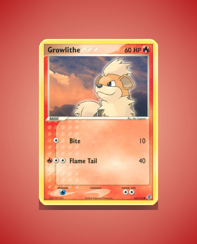 Growlithe (FireRed LeafGreen) #64