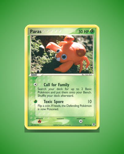 Paras (FireRed LeafGreen) #72