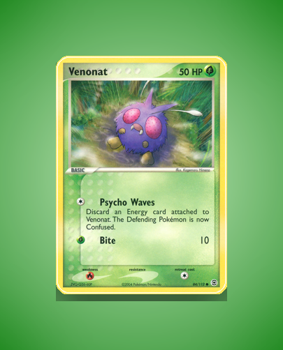 Venonat (FireRed LeafGreen) #84