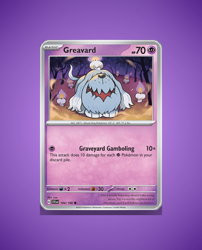 Collector’s Guide: Greavard (Scarlet Violet #104)