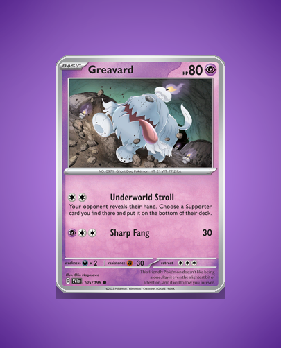 Collector’s Guide: Greavard (Scarlet Violet #105)