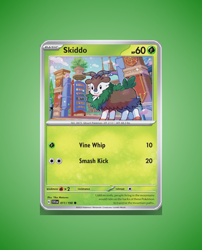 Collector’s Guide: Skiddo (Scarlet Violet #11)