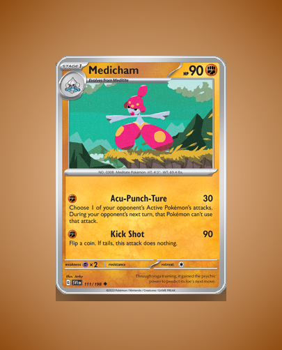 Collector’s Guide: Medicham (Scarlet Violet #111)