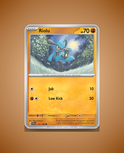 Collector’s Guide: Riolu (Scarlet Violet #112)