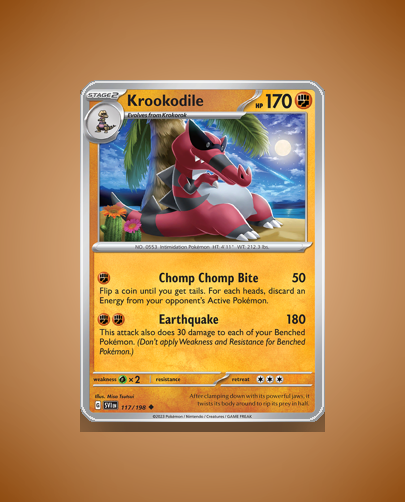 Collector’s Guide: Krookodile (Scarlet Violet #117)