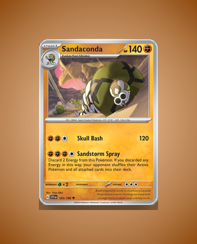 Collector’s Guide: Sandaconda (Scarlet Violet #120)