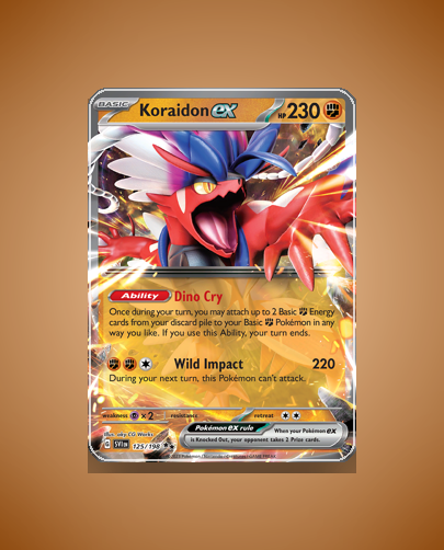 Collector’s Guide: Koraidon ex (Scarlet Violet #125)
