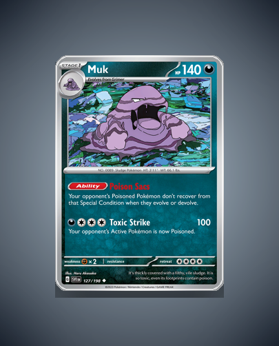 Collector’s Guide: Muk (Scarlet Violet #127)