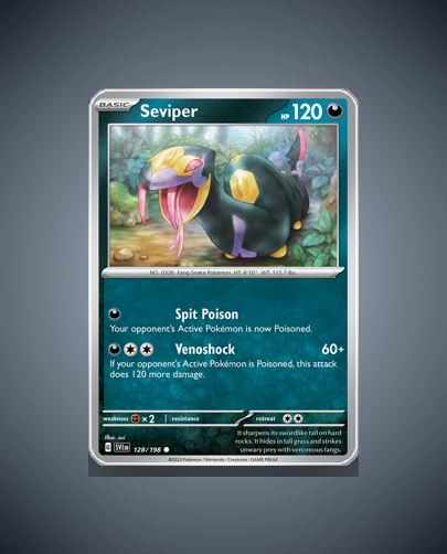 Collector’s Guide: Seviper (Scarlet Violet #128)