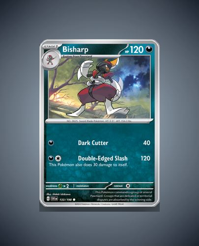 Collector’s Guide: Bisharp (Scarlet Violet #133)