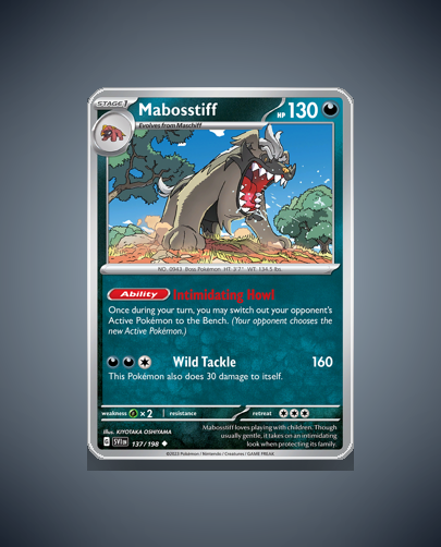 Collector’s Guide: Mabosstiff (Scarlet Violet #137)