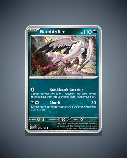 Collector’s Guide: Bombirdier (Scarlet Violet #138)